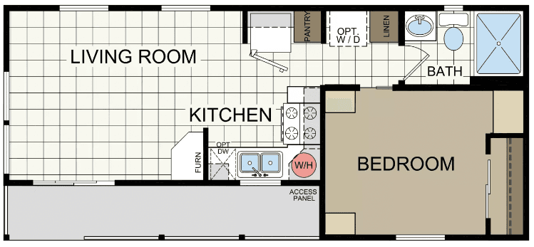 Aps-516 floor plan home features