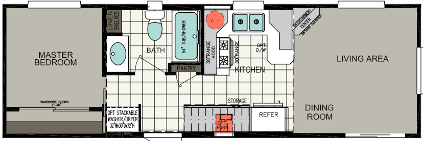 Sl-04 floor plan home features