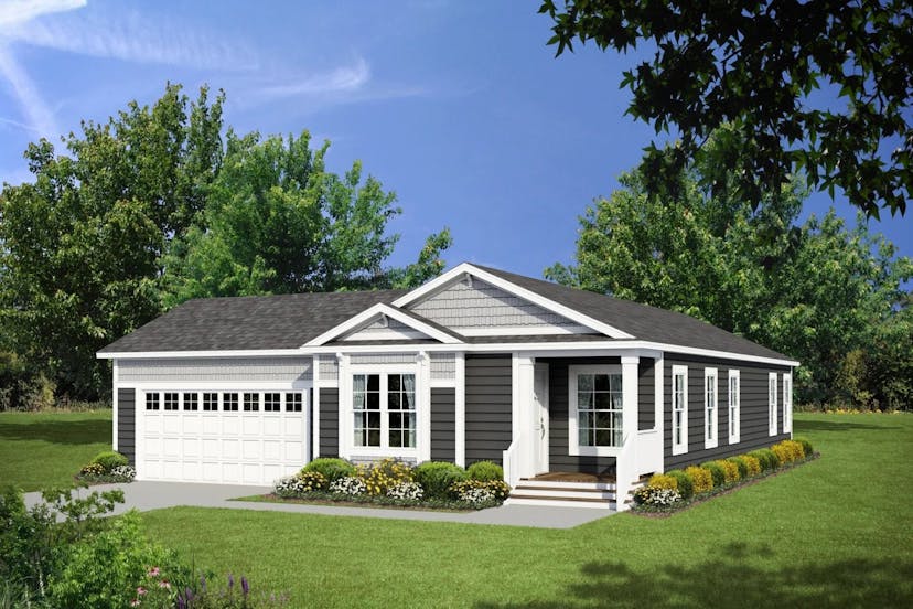 Caribou hero and exterior home features
