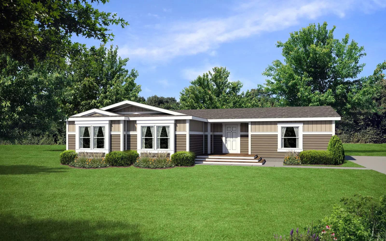 Cm-7623u hero, elevation, and exterior home features