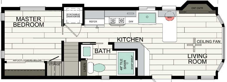 Ath-06dl floor plan home features